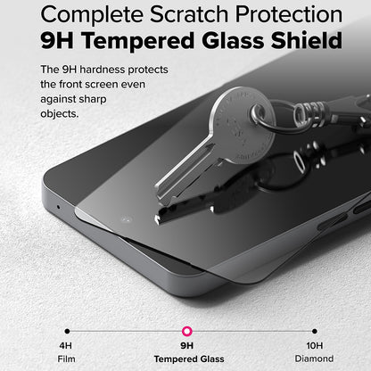 Ringke Easy Slide Screen Protector for Nothing Phone (3a) / Phone (3a) Pro, Tempered Glass, Full Glue, Set of 2 pieces
