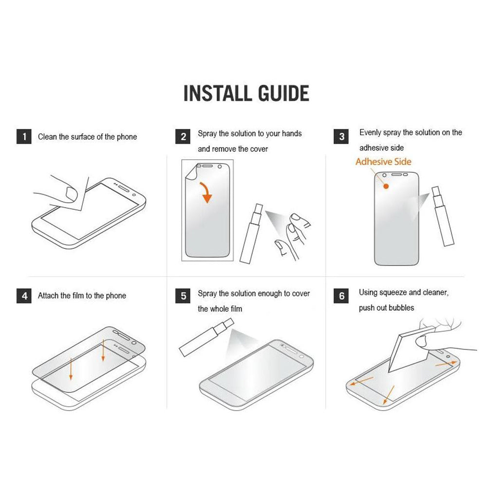 Smart Protection Premium Classic Screen Protector Film for Apple iPhone 15 Pro Max, Plastic, Set of 2 pieces