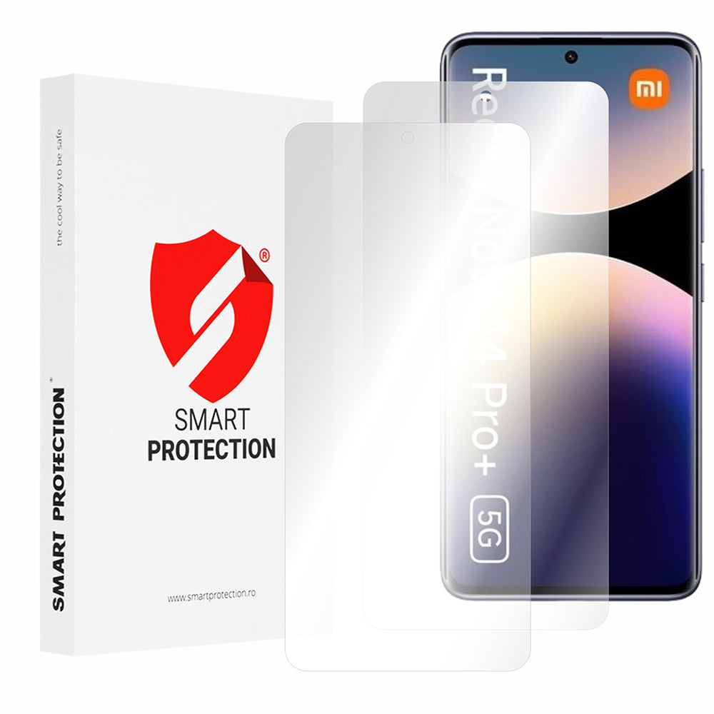 Smart Protection Premium Classic Screen Protector Film for Xiaomi Redmi Note 14 Pro+ 5G, Plastic, Set of 2 pieces