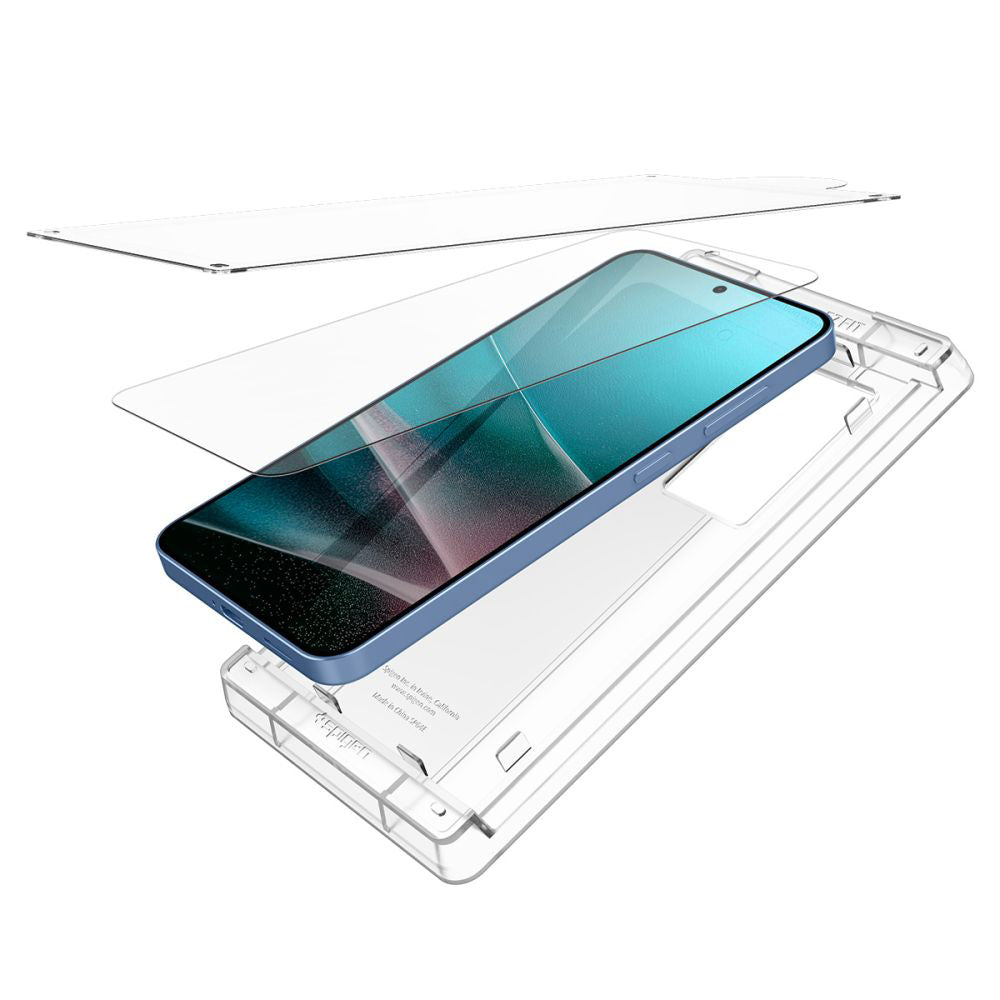 Spigen Elite Shield EZ FIT HD Screen Protector for Samsung Galaxy S25 S931, Plastic AFL09091
