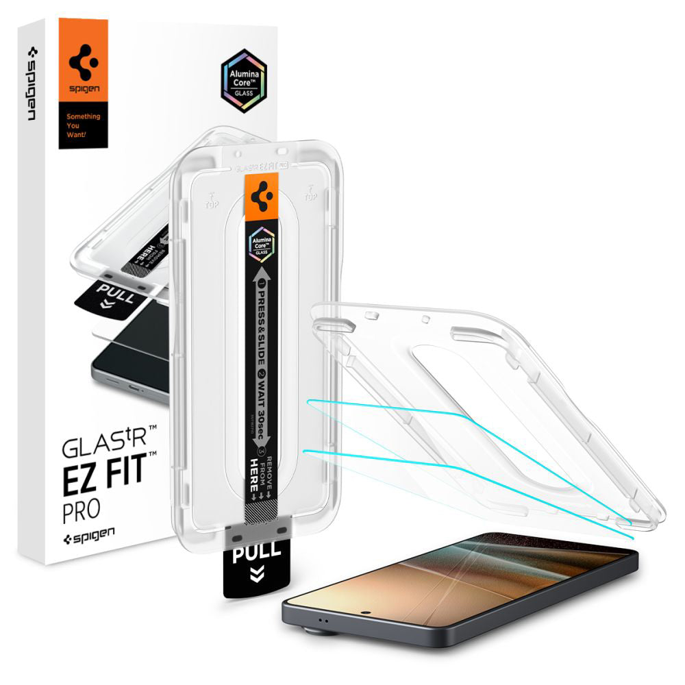 Spigen GlastR EZ FIT Pro HD Anti-Reflection Screen Protector for Samsung Galaxy S26 Ultra S948, Tempered Glass, Full Glue, Set of 2 Pieces