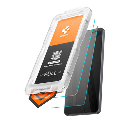 Spigen GlastR EZ FIT Pro HD Screen Protector for Samsung Galaxy S26 Ultra S948, Tempered Glass, Full Glue, Set of 2 pieces AGL11072