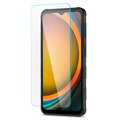 Spigen GlastR Slim Screen Protector for Samsung Galaxy XCover7 Pro / Xcover7 G556, Tempered Glass, Full Glue, Set of 2 pieces AGL09407