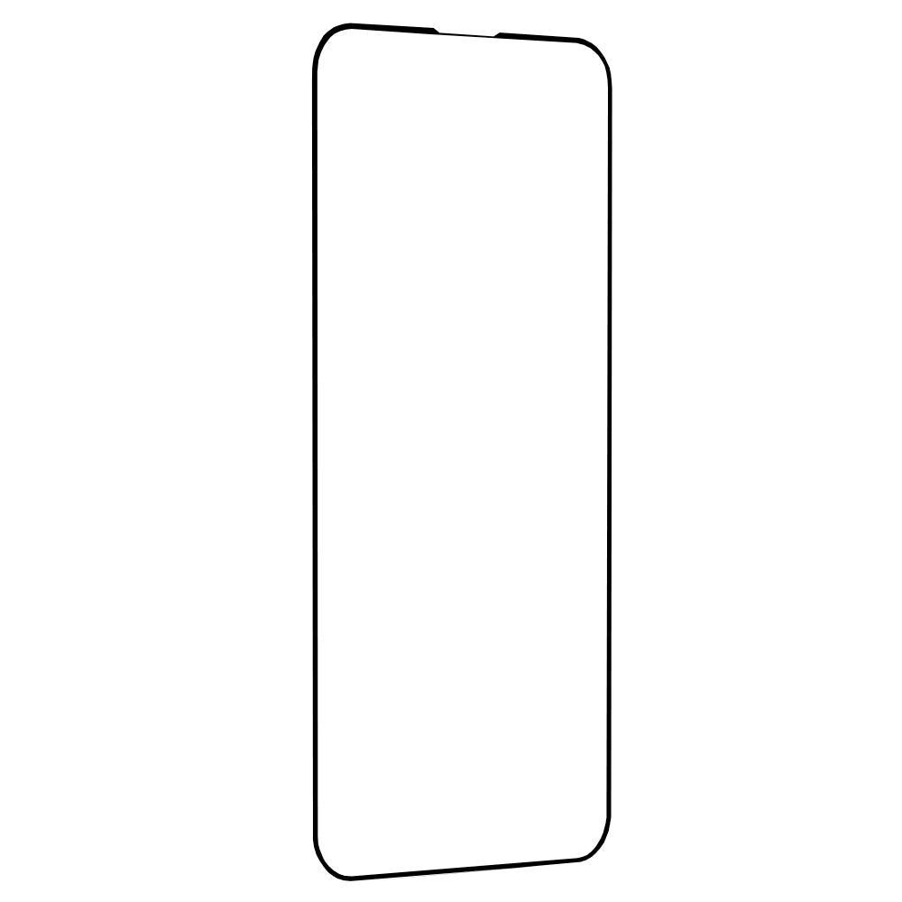 Techsuit Screen Protector Film for Apple iPhone 14 Plus / 13 Pro Max, Tempered Glass, Full Glue, 111D, Black