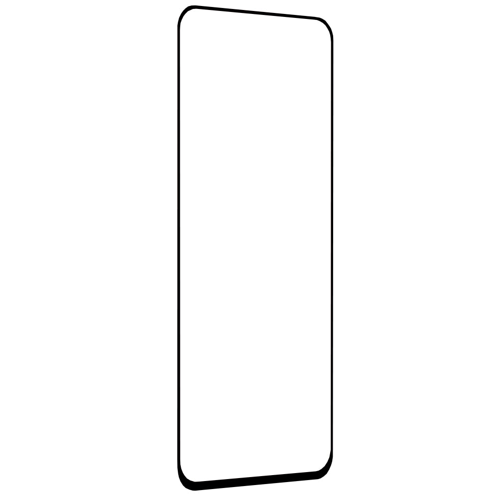 Techsuit Screen Protector Film for Oppo Reno6 5G, Tempered Glass, Full Glue, 111D, Black