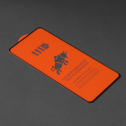Techsuit Screen Protector Film for Xiaomi 12T / 12T Pro, Tempered Glass, Full Glue, 111D, Black