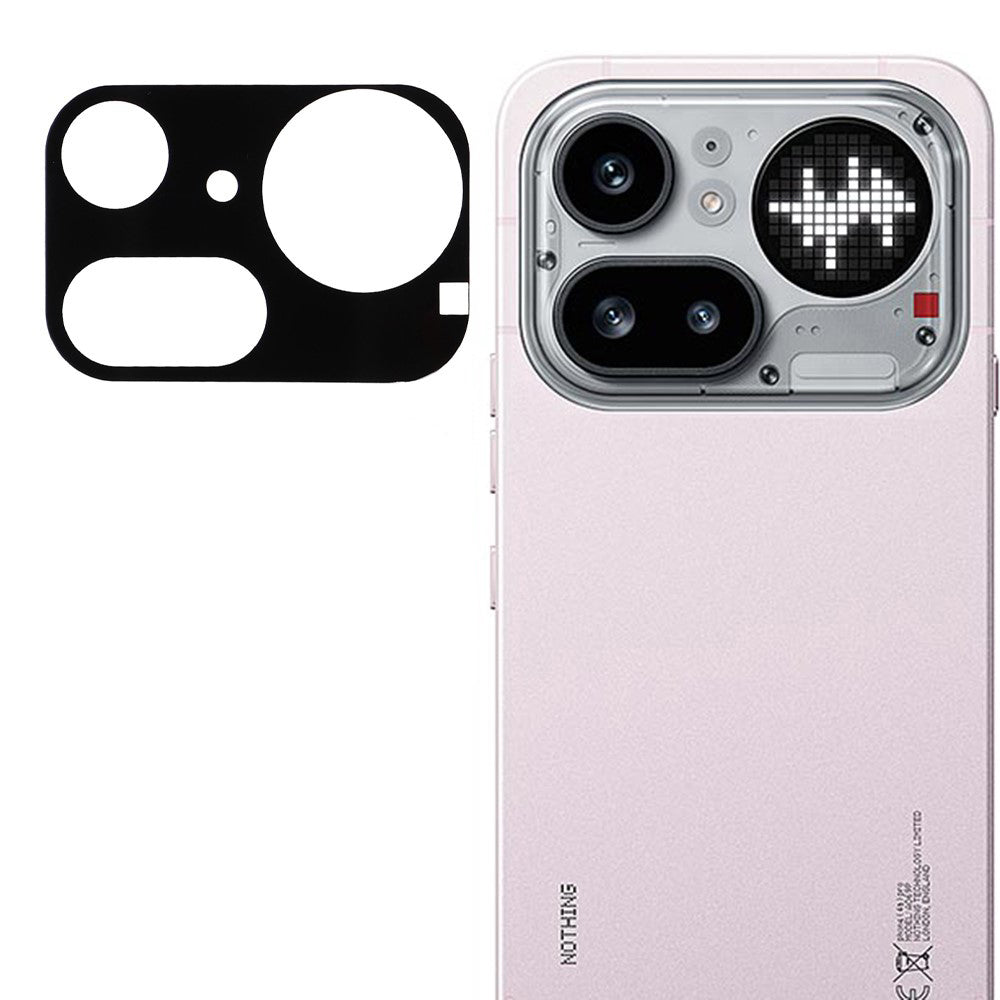 Techsuit Protective Film for Nothing Phone (4a) Pro, Tempered Glass, Black