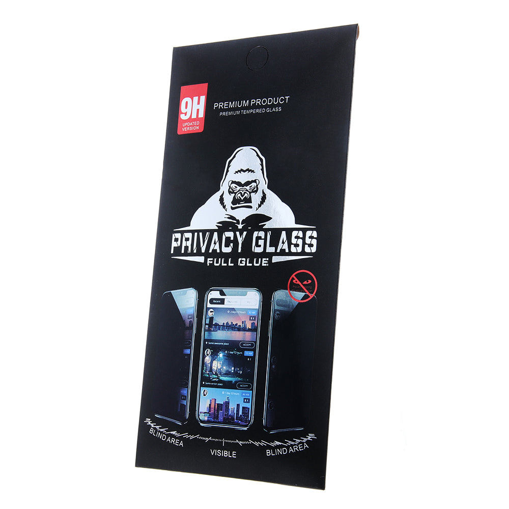 OEM Privacy Screen Protector for Samsung Galaxy A33 5G A336, Tempered Glass, Full Glue