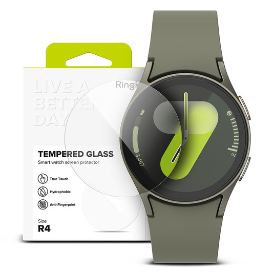 Ringke R4 Protective Film for Samsung Galaxy Watch7 40mm, Set of 4 pieces, Tempered Glass