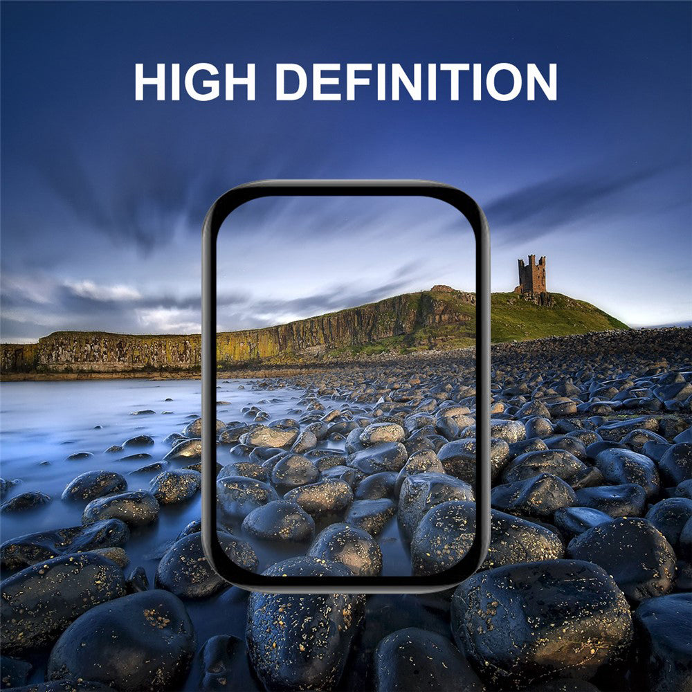 Techsuit Nano Flex Protection Film for Amazfit T-Rex 3, Set of 2 pieces, Plastic, Black