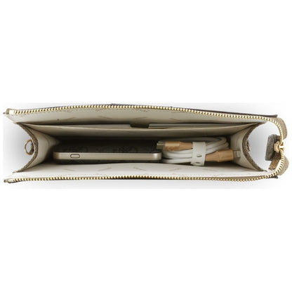 Universal Phone Bag, Guess, 4G Round Classic Logo Stripe, Brown