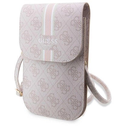 Universal Phone Bag, Guess, 4G Stripes, Pink