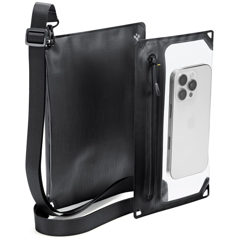 Universal Waterproof Bag and Case Spigen Crossbag, Black AMP09746