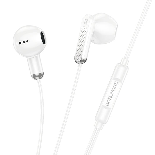 Handsfree 3.5mm Borofone BM89 Surpass, White