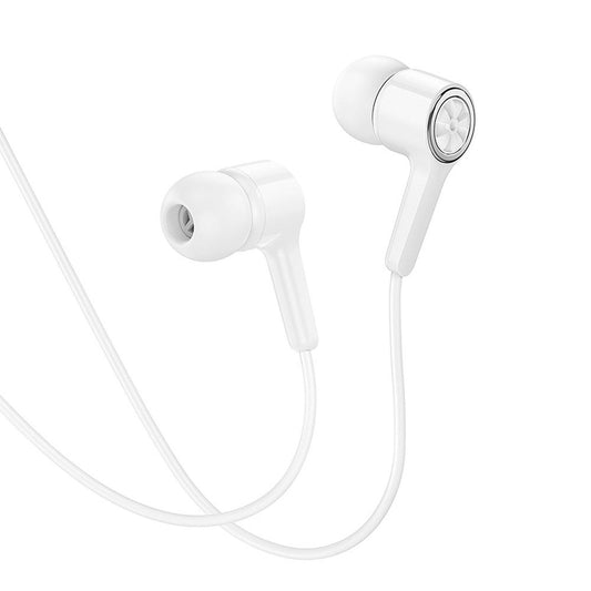 Handsfree 3.5mm HOCO M104, White 