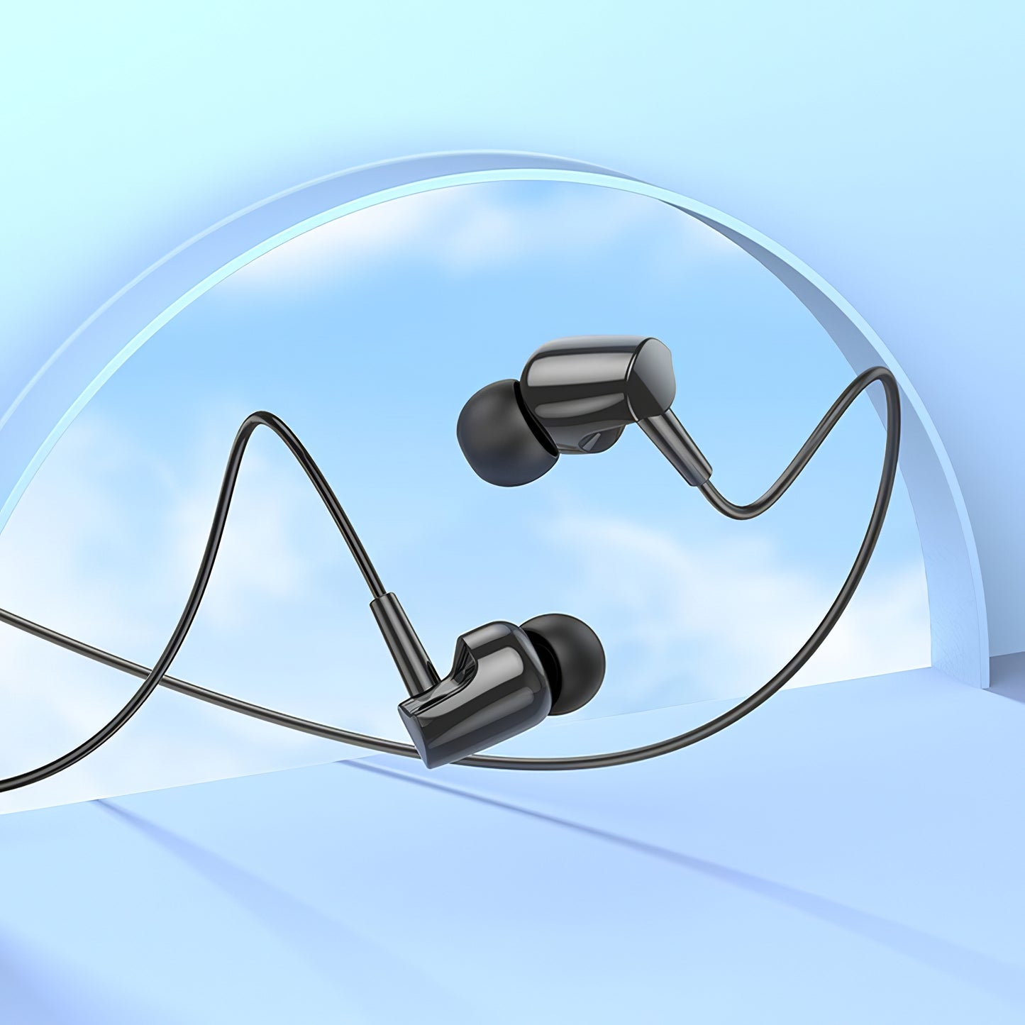 Handsfree 3.5mm HOCO M112, Black