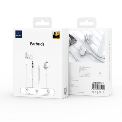 Handsfree 3.5mm WiWu EB310, White