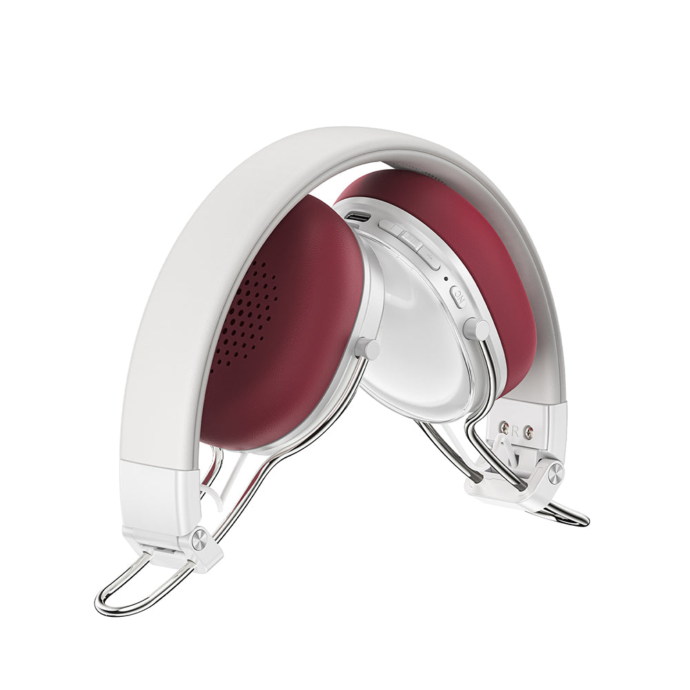 Handsfree Bluetooth Acefast H7, A2DP, ANC, White