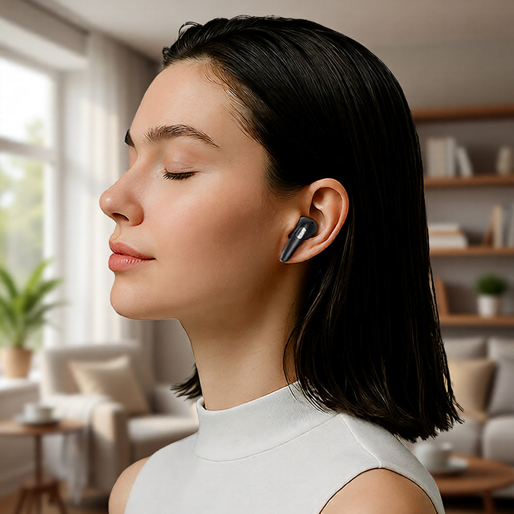 Acefast W3 Bluetooth Handsfree, TWS, ANC, Khaki