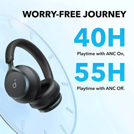 Handsfree Bluetooth Anker SoundCore Space On, MultiPoint, A2DP, ANC, Black A3035G11