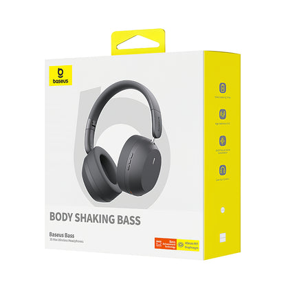 Handsfree Bluetooth Baseus Bass 35 Max, A2DP, Gray A00070800821-00