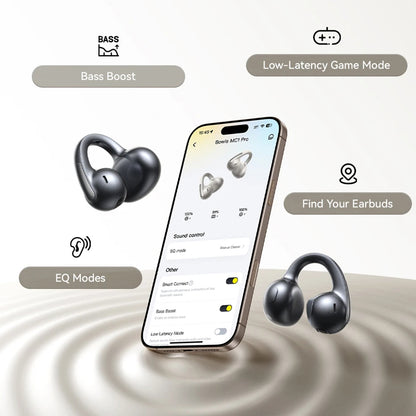 Handsfree Bluetooth Baseus Bowie MC1 Pro, TWS, MultiPoint, Black A0102503
