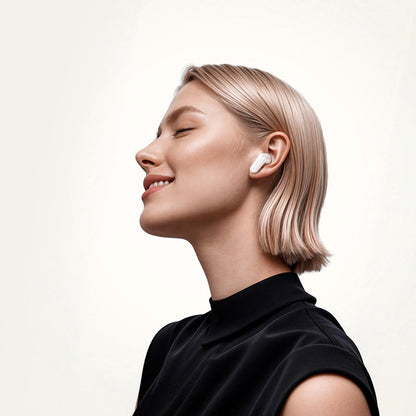 Borofone BW96 Mellow Bluetooth Handsfree, TWS, White