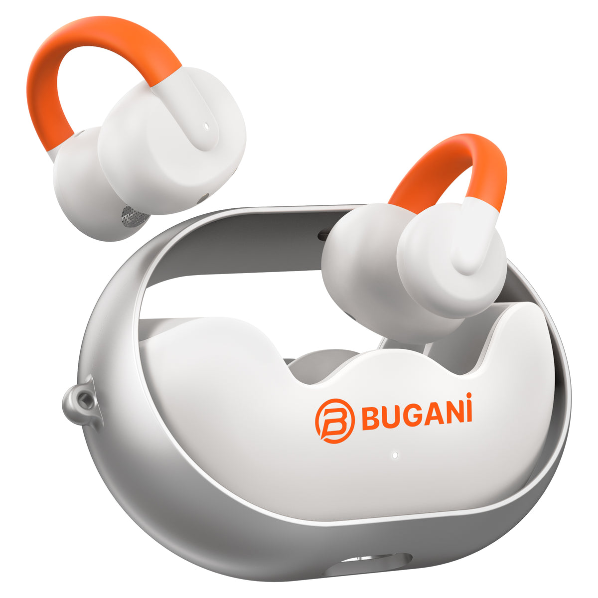 Bluetooth Handsfree Bugani Clip B21, TWS, White