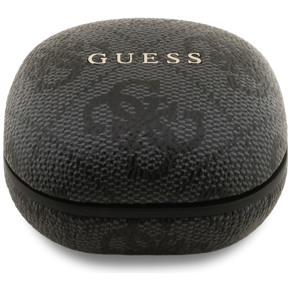 Handsfree Bluetooth Guess 4G Classic Metal Logo, TWS, Black