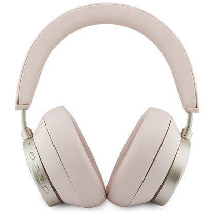 Handsfree Bluetooth Guess 4G Gold Triangle Logo, A2DP, Pink