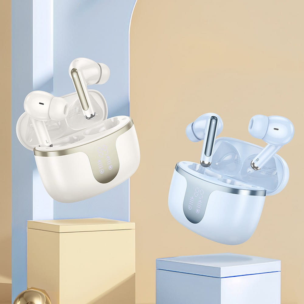 HOCO EQ10 Bluetooth Handsfree, TWS, White