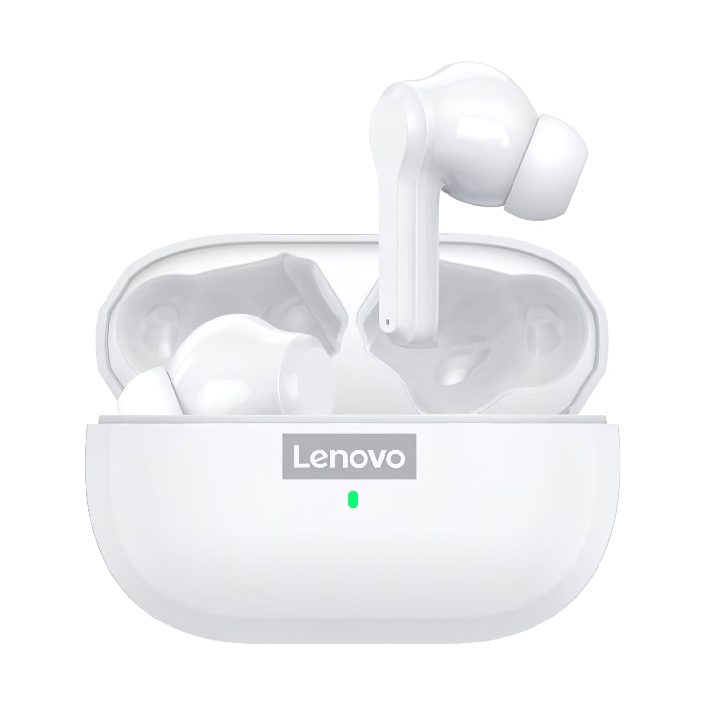 Handsfree Bluetooth Lenovo LP1S, TWS, White