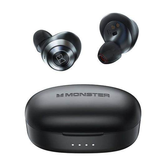 Handsfree Bluetooth Monster Achieve 100 AirLinks, TWS, Black