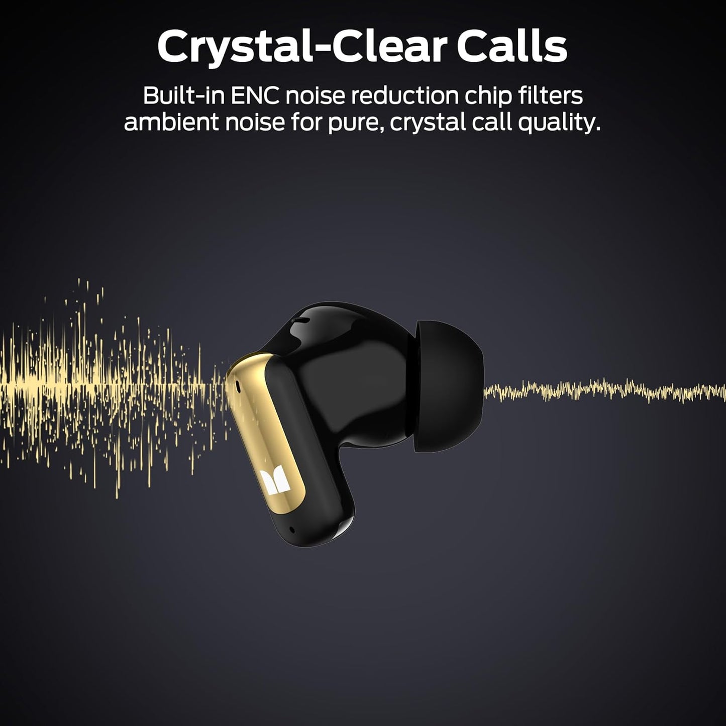 Bluetooth Handsfree Monster N-Lite 217, TWS, Black