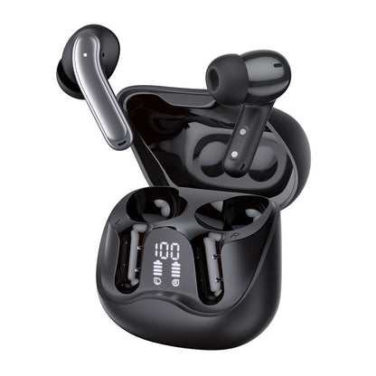 Handsfree Bluetooth Techsuit CW5 EchoFit Pro, TWS, ANC, MultiPoint, Black