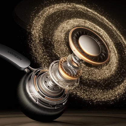 UGREEN HiTune Studio Plus HP207 Bluetooth Handsfree, A2DP, ANC, Silver