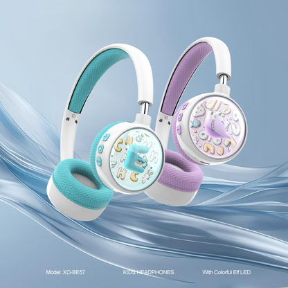 Handsfree Bluetooth XO Design BE57 Cartoon Kids, A2DP, Purple