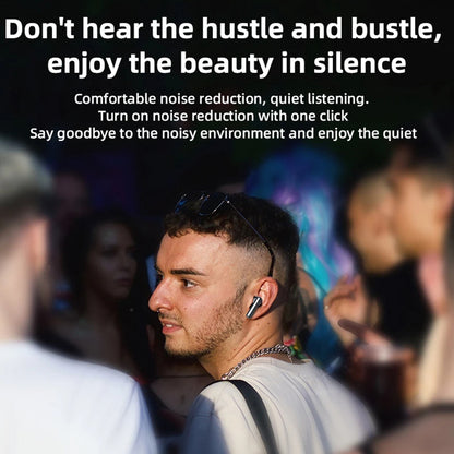 Handsfree Bluetooth Yesido TWS23, TWS, ANC, Black