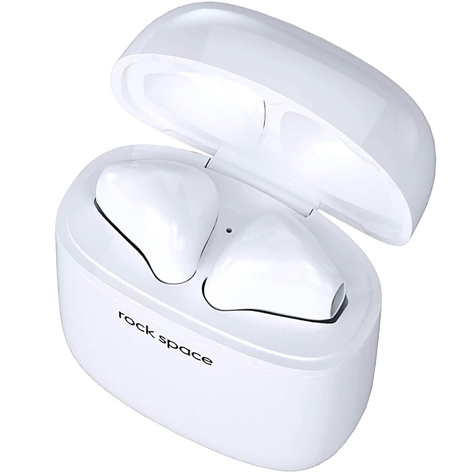 Handsfree Bluetooth Rock Space EB100, TWS, White