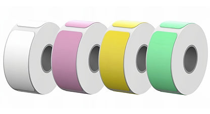 Self-Adhesive Label Roll for Label Era Printer, Set of 12 pieces