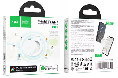 HOCO SmartTag E101 for iOS / Android Series, White