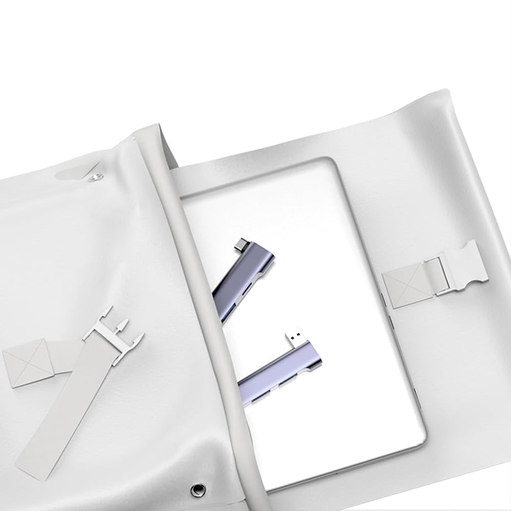 USB-C Techsuit H13 ZenithDock Hub, 4in1, Gray