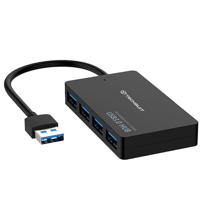 USB Hub Techsuit H15 QuantumNode, 4in1, Black