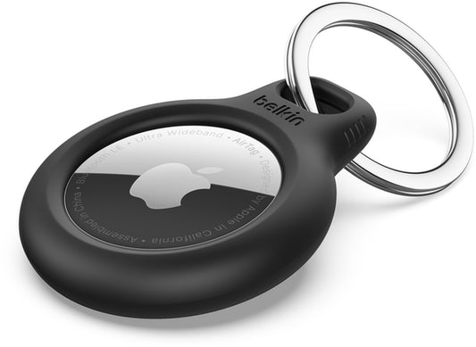 Belkin Key Ring Case for Apple AirTag, Black F8W973btBLK