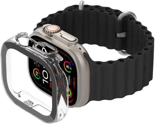 Belkin ScreenForce TemperedCurve Case for Apple Watch Ultra Series, Transparent OWA001zzCL