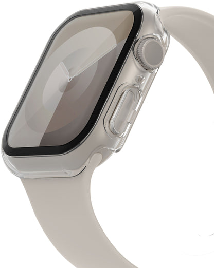 Belkin ScreenForce TemperedCurve Case for Apple Watch 40mm / 41mm Series, Transparent OVG003zzCL