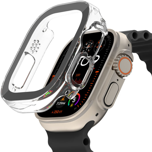 Belkin ScreenForce TemperedCurve Case for Apple Watch Ultra Series, Transparent OWA001zzCL