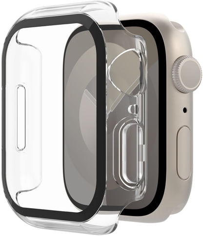 Belkin ScreenForce TemperedCurve Case for Apple Watch 40mm / 41mm Series, Transparent OVG003zzCL