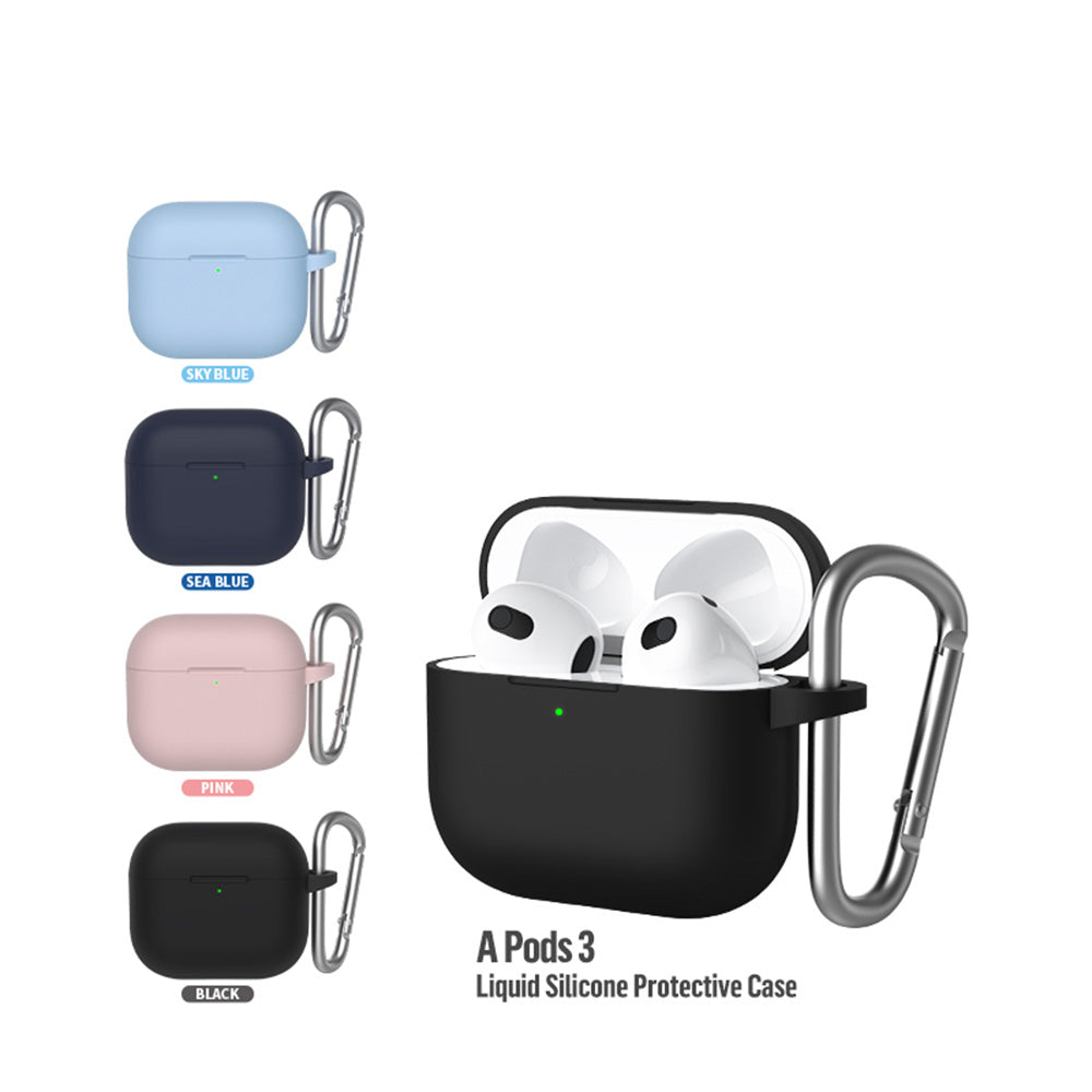 Blueo Liquid Case for Apple AirPods 3, Pink