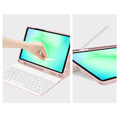 Keyboard Case for Samsung Galaxy Tab A11+ / Tab A9+, Tech-Protect, SC PEN, Pink